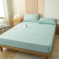 thumbnail image 4 of Paokuoon Waterproof Mattress Protector Mattress Pad Mattress Protector Waterproof Breathable Soft Elastic Band slip Full Coverage Children Elderly Protective, 4 of 7