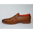 thumbnail image 4 of Men's Shoes The Cuban L TAYNO Leather Cap Toe Loafer Cognac, 4 of 8