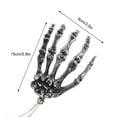 thumbnail image 4 of UPOUART 6Pcs Skeleton Hands Decor Silver  Horror Hand Model Hand Shape 15.00X9.00X1.00CM, 4 of 8