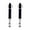 Black, variant on Kiplyki 2 Pcs Dog Whistle Professional Dog Stop Barking, Adjustable