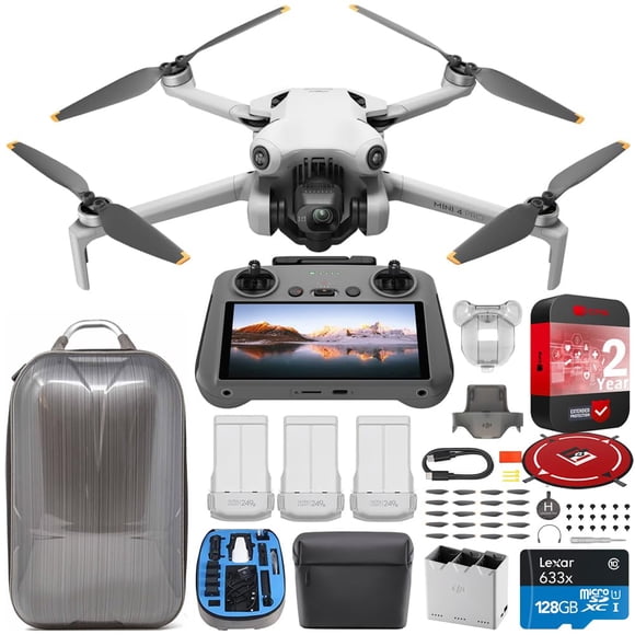 Drone DJI Mini 4 Pro Plegable con Cámara 4K HDR 249g con Accesorios