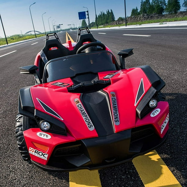 Power 4 Wheels Kids Ride on Car 2 Seater 12 Volts, SEGMART ...