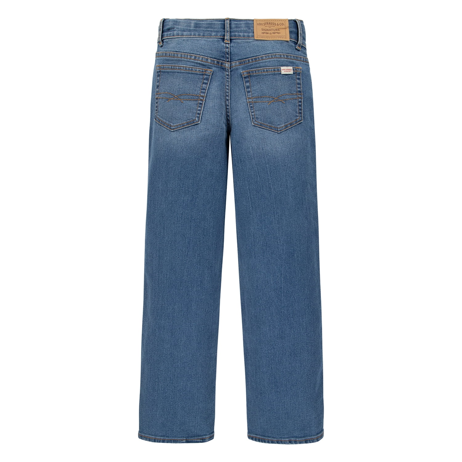 Levi Strauss Signature Girls Wide Leg Jeans, Sizes 5-18