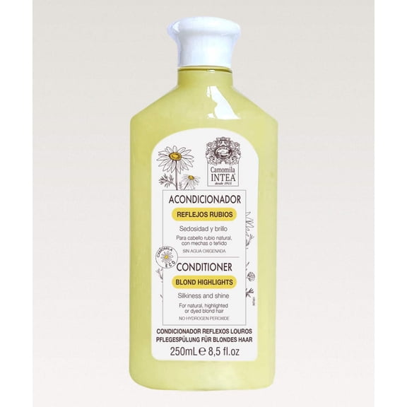 Intea Camomila Conditioner for Blonde Hair - Blonde Highlights Conditioner with Natural Chamomile Extract - Keep and Enhance Your Blonde Hair Colour - 8.5 oz (250 ml)
