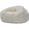 thumbnail image 2 of (Ensemble de 2) Fauteuil Poire Moderne en Brun et Crème, 2 of 5