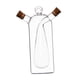 thumbnail image 3 of Dispensador de aceite de oliva y vinagre 2 en 1 BLESIY Estilo A Vidrio Transparente 90 ml 260 ml, 3 of 8