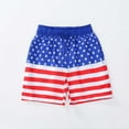 thumbnail image 5 of Gyexs Boys Swim Trunks Size 7-8 4th of July Independence Day Star Graphic Flag Print Swim Shorts Summer Outerwear Swimming Wear Hawaiian Beach Shorts Dark Blue, 5 of 6
