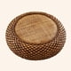 thumbnail image 3 of Tatami Floor Pillow, Acolchado Punto Cuerda Cubierta Futon Transpirable Woven Mat Puf para Meditación Comedor Tea Ceremony Home Decor , CAFÉ Café DYNWAVEMX Cojín de paja para sentarse, 3 of 8