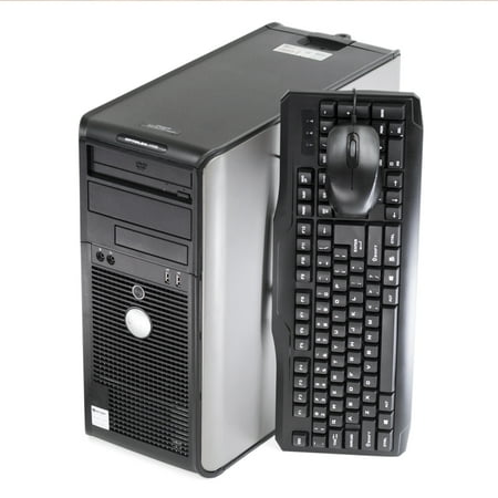Used Dell Optiplex 755 Tower Intel Core 2 Duo 3.0Ghz Processor  4GB RAM  250GB Hard Drive  DVD-Rom  Windows 10 Professional 64 Bit