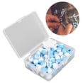 thumbnail image 1 of Cuentas De Pelo Para Niñas, 74 Piezas De Cuentas De Plástico Para Trenzas, Cuentas Decorativas Para El Pelo Con Trenzador De Pelo Ajustable Y Caja De Almacenamiento Para Fiestas, 1 of 7