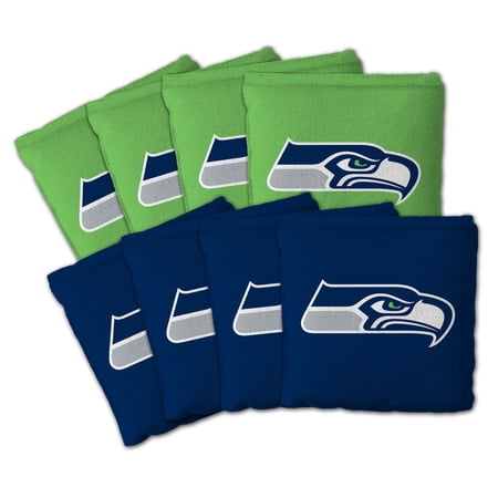 Seattle Seahawks 8pk Licensed Cornhole Bags