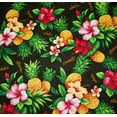 thumbnail image 3 of Hawaiian Car Seat Covers with Separated Headrest, Black Plumeria Set of 2 Front Bucket Seat Covers, 3 of 3