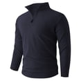 thumbnail image 1 of pstuiky manga larga para hombre, Suéter de punto cálido de color sólido de moda informal para hombre, manga larga, top redondo tops de invierno para hombre s, 1 of 6