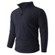 thumbnail image 1 of pstuiky manga larga para hombre, Suéter de punto cálido de color sólido de moda informal para hombre, manga larga, top redondo tops de invierno para hombre s, 1 of 6