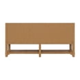 thumbnail image 4 of James Martin Vanities 505-V72-Fenc Malibu 72" Free Standing Double Basin Birch Wood Vanity, 4 of 7