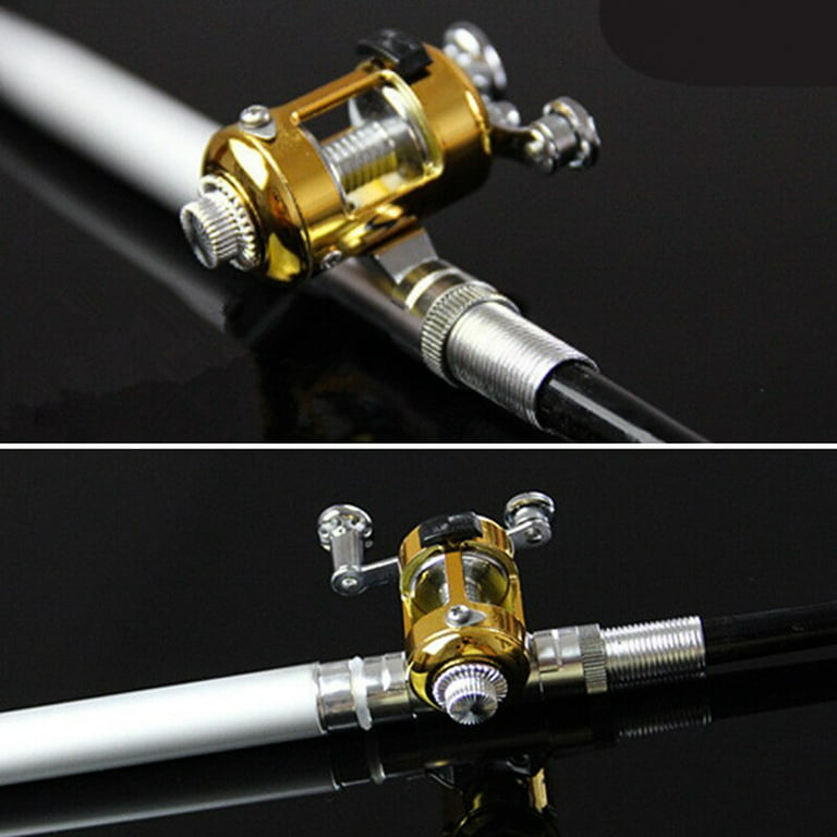 Pen Fishing Rod Reel Combo Set, Mini Pocket Collapsible Fishing
