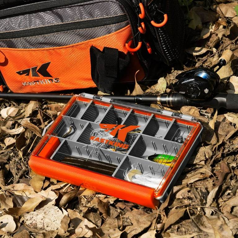Kastking Waterproof Fishing Tackle Box,3700 Tackle Trays,Tackle Box Organizer with Removable Dividers, Lure Box Kastking Waterproof Fishing Tackle Box,3700 Tackle Trays,Tackle Box Organizer with Removable Dividers, Lure Box