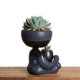 thumbnail image 2 of Maceta 3 piezas de figurín Alterego  ROBERT ZEN JR, Negro satín-mate, 2 of 3