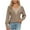 Khaki, variant on Bigersell Women Knit Sweater Clearance Hollow Out V-Neck Long Sleeve T-Shirts Ribbed Knitted Pullover Sweaters Blouse Tops Cute Soft Lightweight Tunic Sweatshirts Winter Clothes Light Blue M