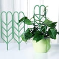 thumbnail image 2 of 3pcs Garden Trellis Climbing Plants, Leaf Shape Potted Plant Support, 2 of 8