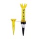 thumbnail image 1 of Greeniant Tee de Golf de 70mm, portátil, reutilizable, profesional, soporte de bola reductor de 360 ​​grados, camisetas de ejercicio, accesorios de Golf Amarillo Greeniant OD002797-01B, 1 of 5