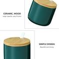 thumbnail image 4 of Ceramic and Candy Jar Containers with Lids for Seasoning and Storage, Ideal for Wood Kitchen Use, 4 of 6