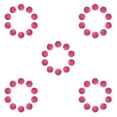 thumbnail image 3 of Thinsony Versatile EVA Foam Golf Swing Exercises Practice Training Balls Suitable for All Skill Levels Pink 42mm 5Set, 3 of 6
