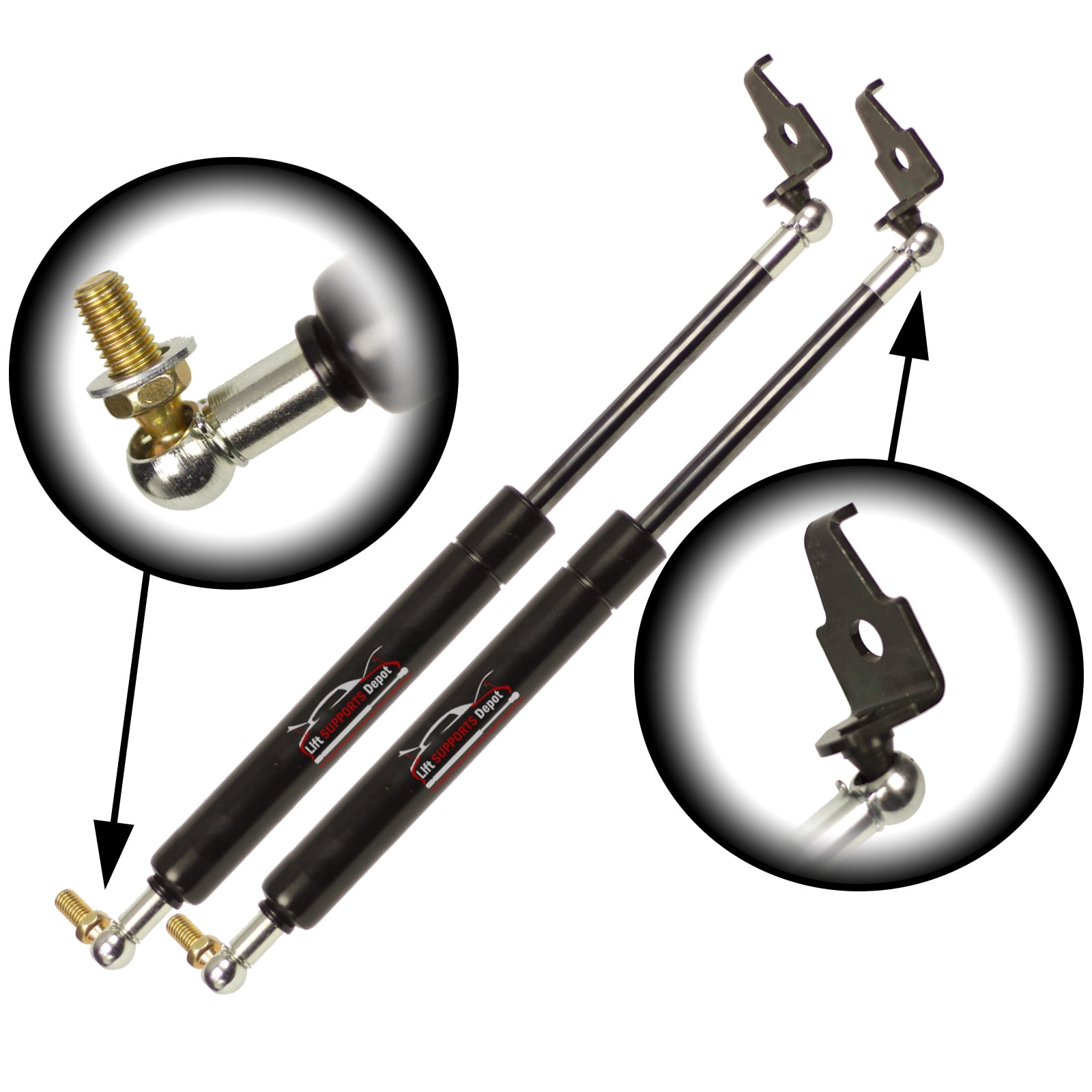Qty 2 Fits Sc430 2000 to 2010 Hood Lift. Gas Shock Lift Supports