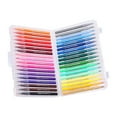 thumbnail image 2 of JWshufel 48 Pack Watercolor Brush Pens with Nylon Tips for Calligraphy Drawing and Journaling Suit for Artists and Beginners No Mess Water Based Paint Markers for Creative Projects, 2 of 6