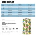 thumbnail image 3 of Bingfone Cute Cartoon Cactus Pattern Men's Tank Tops Workout Sleeveless Tee Shirts Running Beach Tanks for Men-XX-Large, 3 of 4