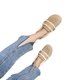 thumbnail image 1 of Zapatos Cálidos Casa Mocasines Peludos Y Esponjosos Mocasín Forro Piel Sintética para Mujer Ante Sin Cordones Interiores Exteriores, 1 of 8