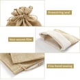 thumbnail image 3 of Zshan 24 PCS Jute Bags with Drawstring for Wedding Favors and DIY Crafts, 3 of 5