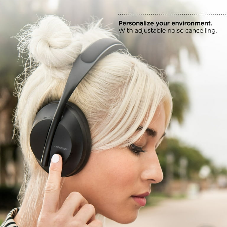 Bose Noise Cancelling Headphones 700 Over-Ear Wireless Bluetooth Earphones,  Silver