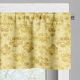 thumbnail image 5 of Ambesonne Hawaii Valance & Curtain, Exotic Hibiscus Flowers, 55"x45", Yellow White, 5 of 6