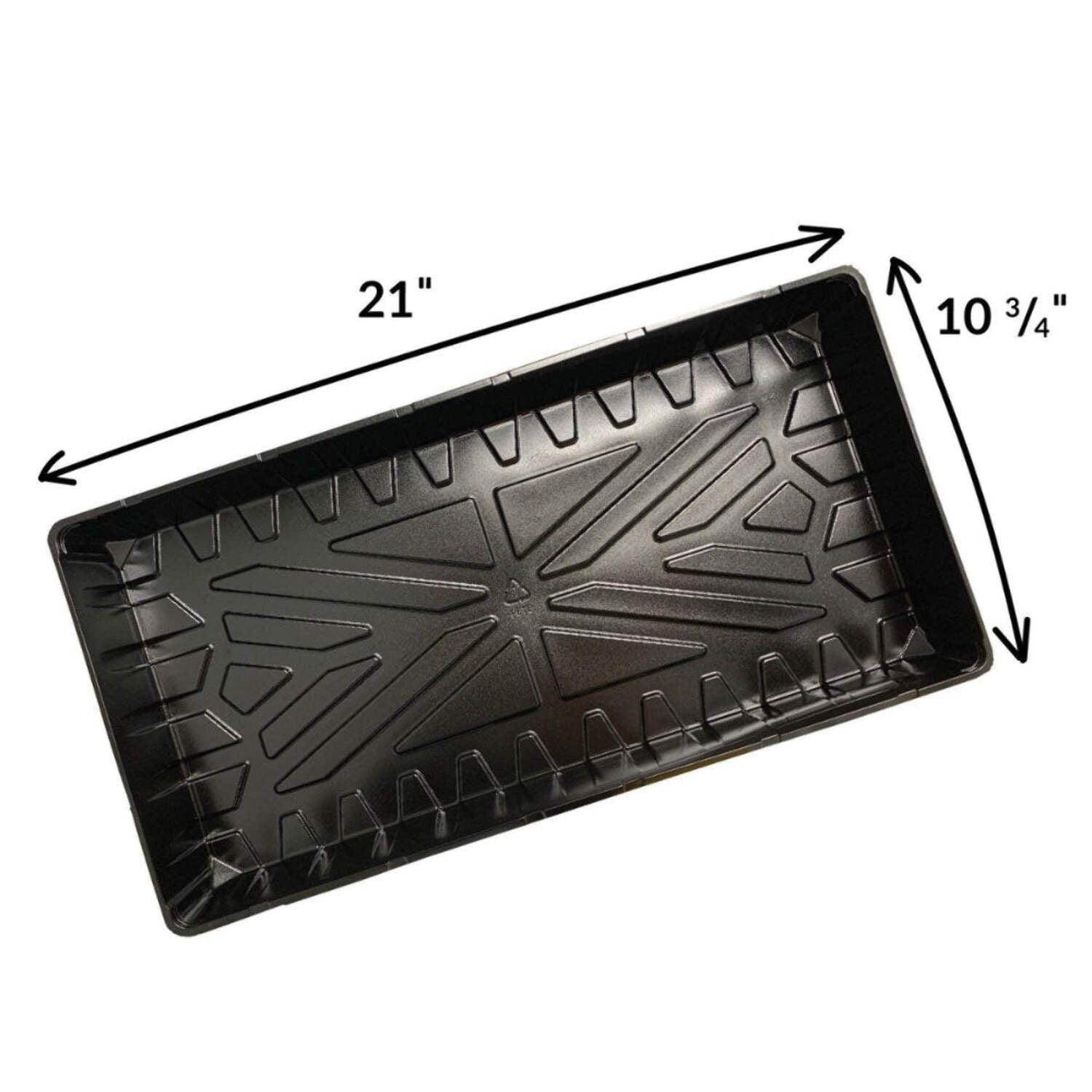 Jiffy Greenhouse Humidity Dome Tray - Plant Germination Tray, Breathable - 10 Pack