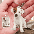 thumbnail image 6 of Custom Pet Photo Keychain Acrylic – Personalized Dog Cat Keychain, 6 of 7