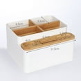 thumbnail image 2 of Lisbinx Multipurpose Office Pencil Detachable Desk Office Supplies Storage Box Holiday Gift Finder, 2 of 3