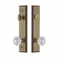thumbnail image 6 of Grandeur Carr  Tall Plate Single Cylinder One Piece Knobset with Versailles Knob, 6 of 6