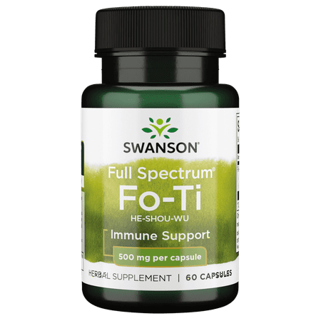 Swanson Fo-ti 500 mg 60 Capsules