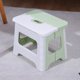 thumbnail image 4 of Taburete plegable de plástico | Silla plegable pequeña que ahorra espacio | Asiento portátil liviano para acampar en el patio de la oficina en casa | Multicolor duradero | 1 paquete | 22x18x19,5cm, 4 of 6