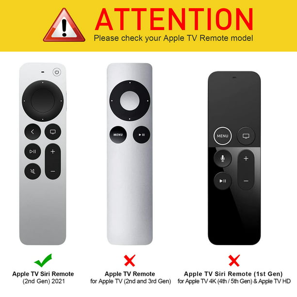 Fintie Protective Case For Apple TV Siri Remote - Honey Comb Lightweight Anti Slip Shockproof Silicone Cover For 4K / HD Siri Remote (2nd Generation) - Walmart.com