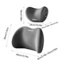 thumbnail image 3 of Meitianfacai Car Headrest Lumbar Support Set In Car Driver's Seat Memory Lumbar Support In Car Pillow Neck Protection Pillow Set, 3 of 6