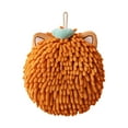 thumbnail image 2 of Toalla de mano de chenilla colgante, gruesa, absorbente, de secado rpido, para cocina, baño, dibujos animados, bonito trapo para niños, regalo de Accin de Gracias, 2 of 8