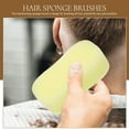 thumbnail image 4 of OFFIGAM 20Pcs Multifunction Yellow Hair Sponge Brush for Gentle Hair Removal and Styling, 4 of 6