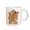 White, variant on 3drose, Gingerbread Man, 11oz Mug