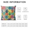 thumbnail image 5 of Fenyluxe Decorative Throw Pillow Covers Pineapple Pillow Cases Cushion Cover Pillowcase for Couch Bed Sofa Patio Car 24x24in, 5 of 5