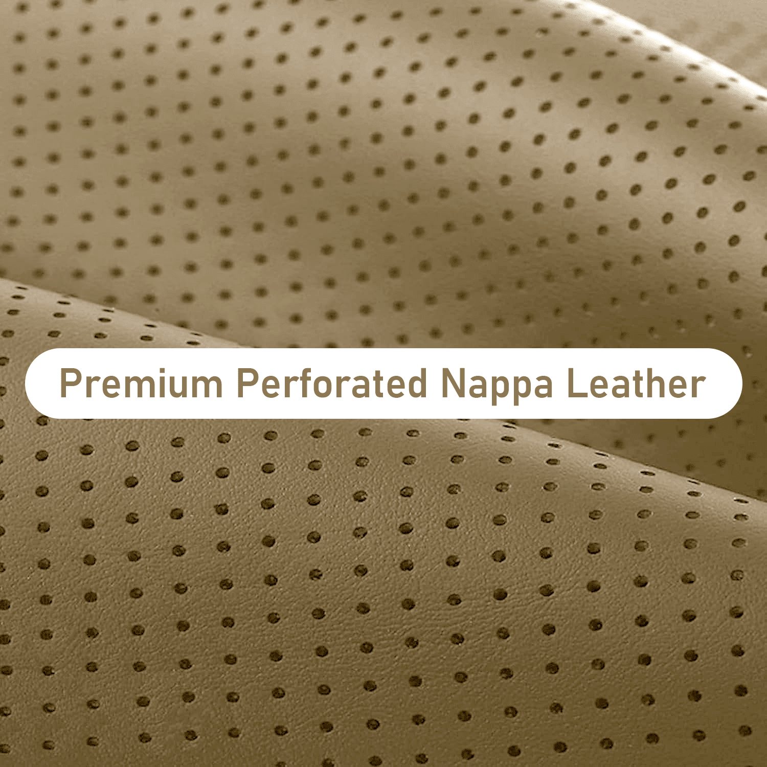 Car Steering Wheel Cover Nappa Leather Non-Slip Clip on Breathable Quick Install Universal fit 14½ to 15 inches Car Pickup SUV