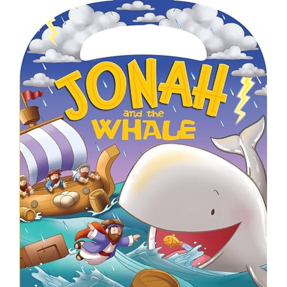 Pre-Owned Jonah and the Whale Board Book with Handle, 9781642691702, 1642691704, Paperback,
