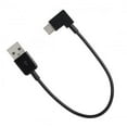 thumbnail image 5 of Chenyang CY 20cm Right Angled Type C USB-C to USB 2.0 Cable 90 Degree Connector for Tablet Phone Cable, 5 of 6