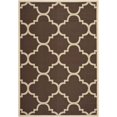 thumbnail image 1 of Safavieh Courtyard Tapis Intérieur Extérieur Brun Foncé - 9 Pieds x 12 Pieds, 1 of 1